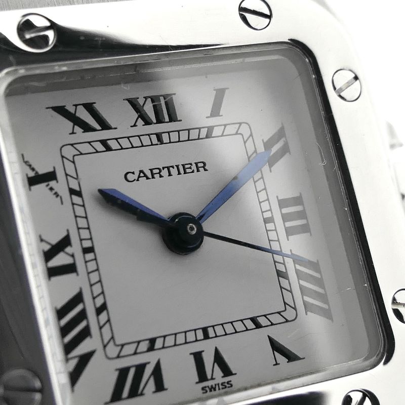 Image 4 of Cartier Santos Galbèe Automatic 0901; Vintage dames horloge