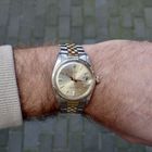 Image 12 of Rolex Datejust 1601; Steel/gold men's watch