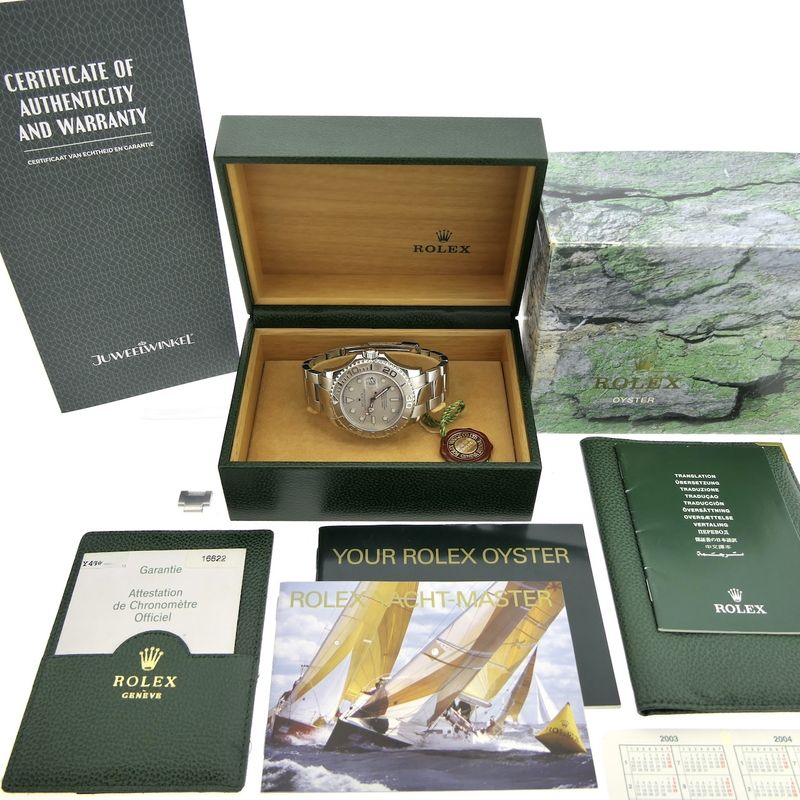 Image 17 of Rolex Yachtmaster 40mm 16622; Automatic men's watch in full set
