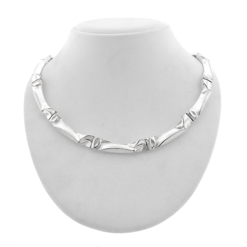 Image 1 of Silver lapponia necklace | 40 cm