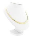 Image 3 of Gold Omega link necklace | 41 cm