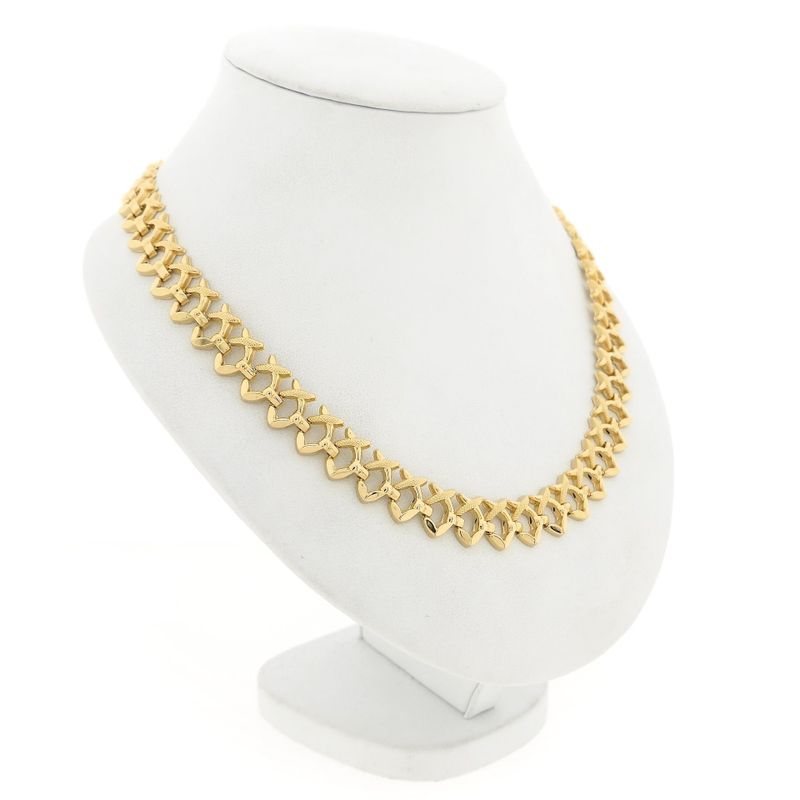 Image 3 of Gold Fantasy Link Necklace