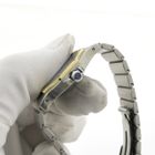 Image 10 of Cartier Santos Octagon Automatic 2966; 18k gold/steel watch