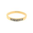 Image 3 of Gold ring with diamond; 0.05 ct. | Jeunesse