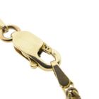 Image 5 of Gold square king link necklace | 62 cm