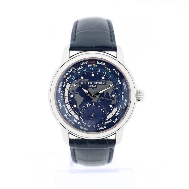 Image 18 of Frederique Constant Classic Worldtimer FC-718X4H4/6; Automatic men's watch