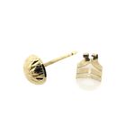 Image 5 of Golden subtle stud earrings