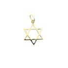Image 1 of Gold Star of David pendant
