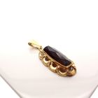 Image 3 of Vintage gold pendant with garnet stone
