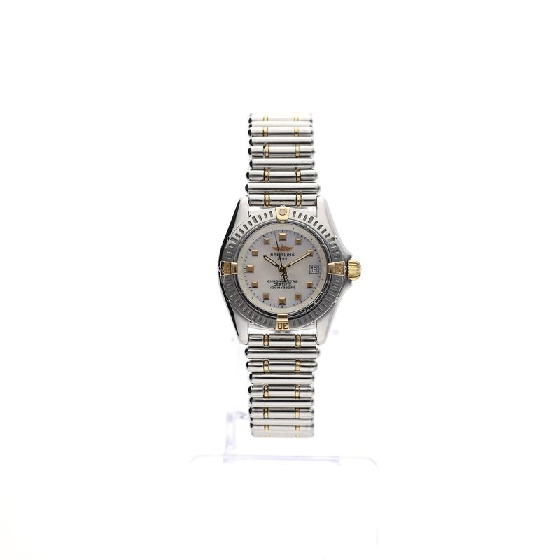 Image 1 of Breitling Callistino 'Mother of Pearl' Gold/Steel Women's Watch