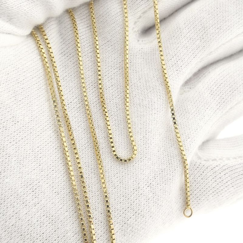 Image 8 of Golden Venetian link chain