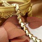 Image 2 of Gold fantasy link bracelet