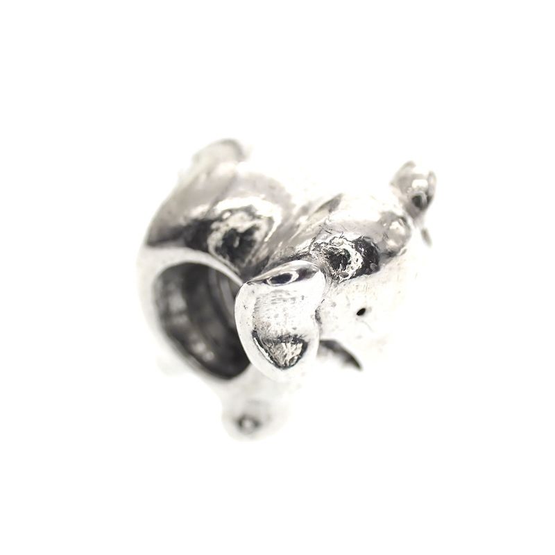 Image 1 of Pandora charm; Silver; Elephant