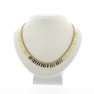 Image 1 of Gold women's necklace | 42 cm