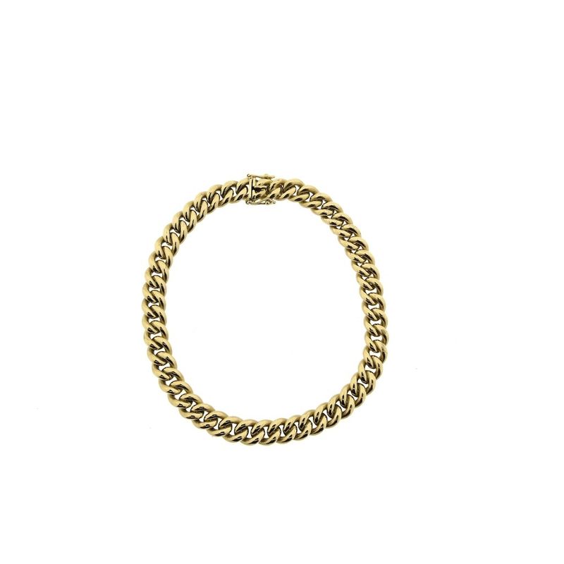 Image 2 of Gold gourmet link bracelet