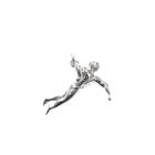 Image 1 of Silver charm; Swimmer