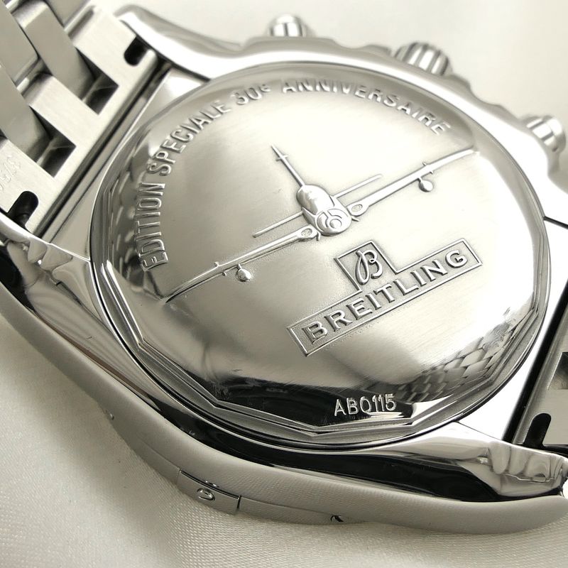 Image 13 of Breitling Chronomat 44 Airborne '30th Anniversary' AB01154G; Chronograph men's watch