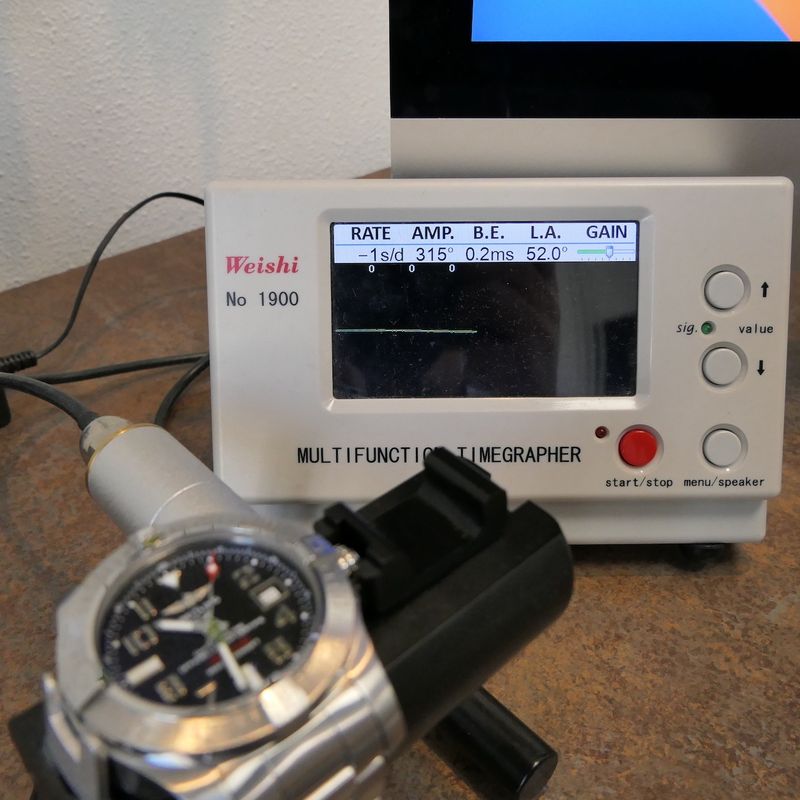 Image 22 of Breitling Avenger II Seawolf A17331; Automatic Men's Watch