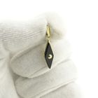 Image 2 of Gold pendant with onyx