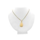 Image 5 of Gold pendant with elegant engraving