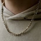 Image 10 of Golden Figaro link chain