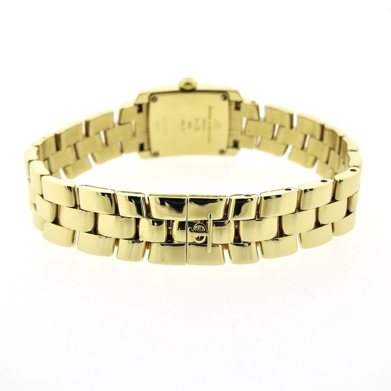 Image 6 of Baume & Mercier Hampton Milleis 65370; 18k gold women's watch with diamonds