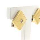 Image 6 of Gold stud earrings with diamond | 0.26 ct.