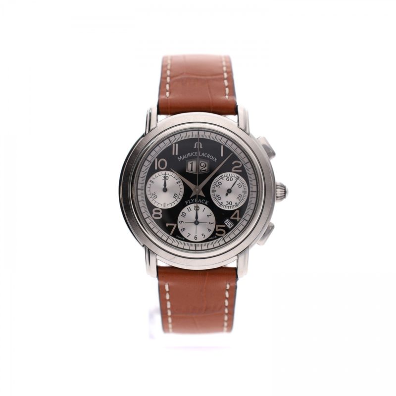 Afbeelding 1 van Maurice Lacroix Masterpiece 'Flyback Annuaire' MP6098; Automatisch Heren Horloge