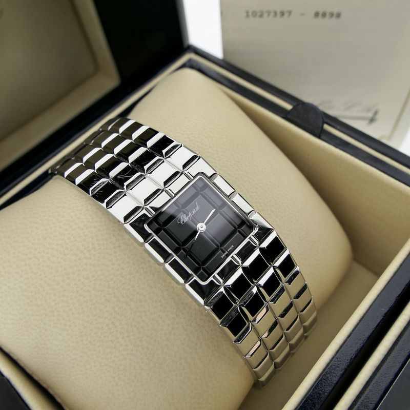 Image 10 of Chopard Ice Cube 11/8898; Ladies design watch