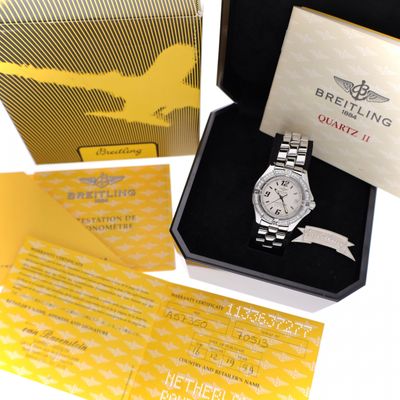 Image 2 of Breitling Colt Oceane 33mm A57350 Ladies Watch with Diamonds