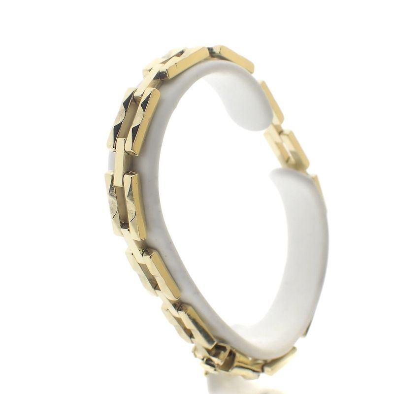 Image 4 of Gold Bismarck link bracelet