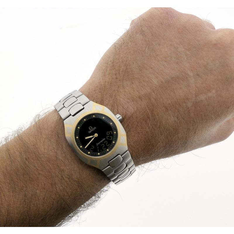 Image 13 of Omega Seamaster Polaris Multifunction 2540.50.00; Vintage analog/digital watch
