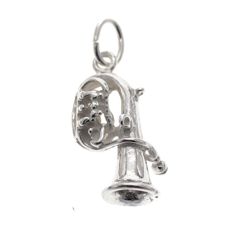 Image 1 of Silver charm; Tuba