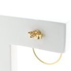 Image 5 of Gold stud earrings | Circles