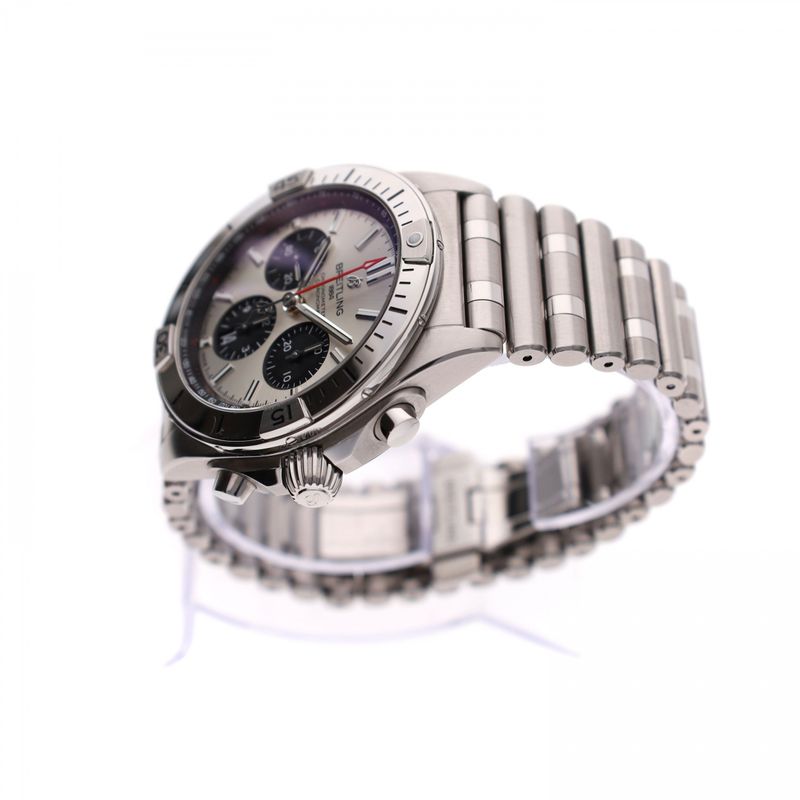 Image 6 of Breitling Chronomat B01 42mm AB013401G1A1; Men's Chronograph Watch