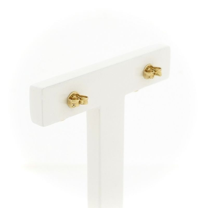 Image 4 of Golden subtle stud earrings