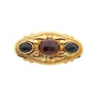Image 1 of Vintage Gold Brooch with Garnet