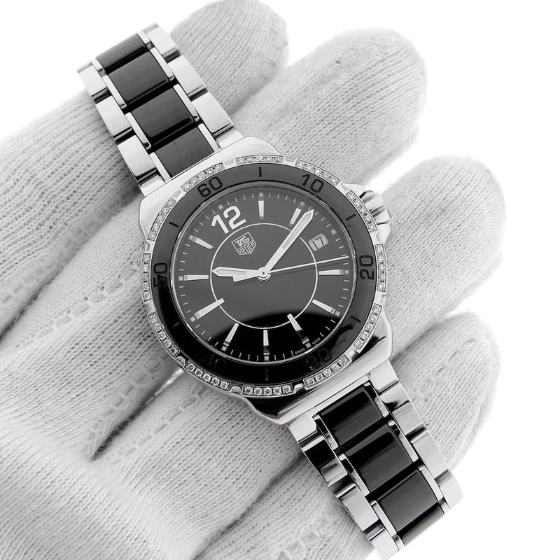 Image 9 of TAG Heuer Formula 1; Women's watch with diamonds