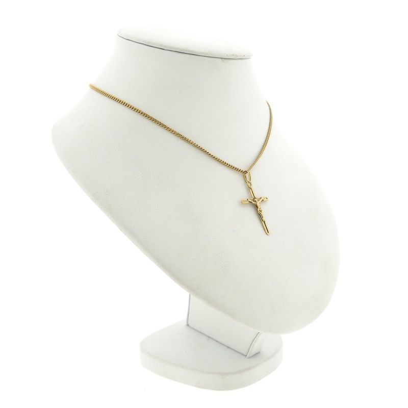 Image 6 of Gold pendant of a cross with corpus