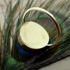 Image 5 of Gold ring with onyx and diamond | Art Deco
