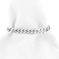 Silver Gourmet Link Bracelet