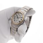 Image 18 of Cartier Santos Ronde Aviator '150 Years Limited Edition' W20038R3; Automatic watch with GMT