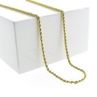 Image 5 of Gold twisted link chain | 55 cm