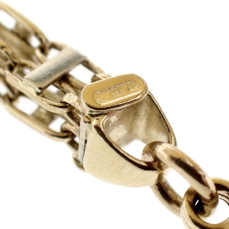 Image 9 of Exclusive gold magnum link necklace | 70 cm