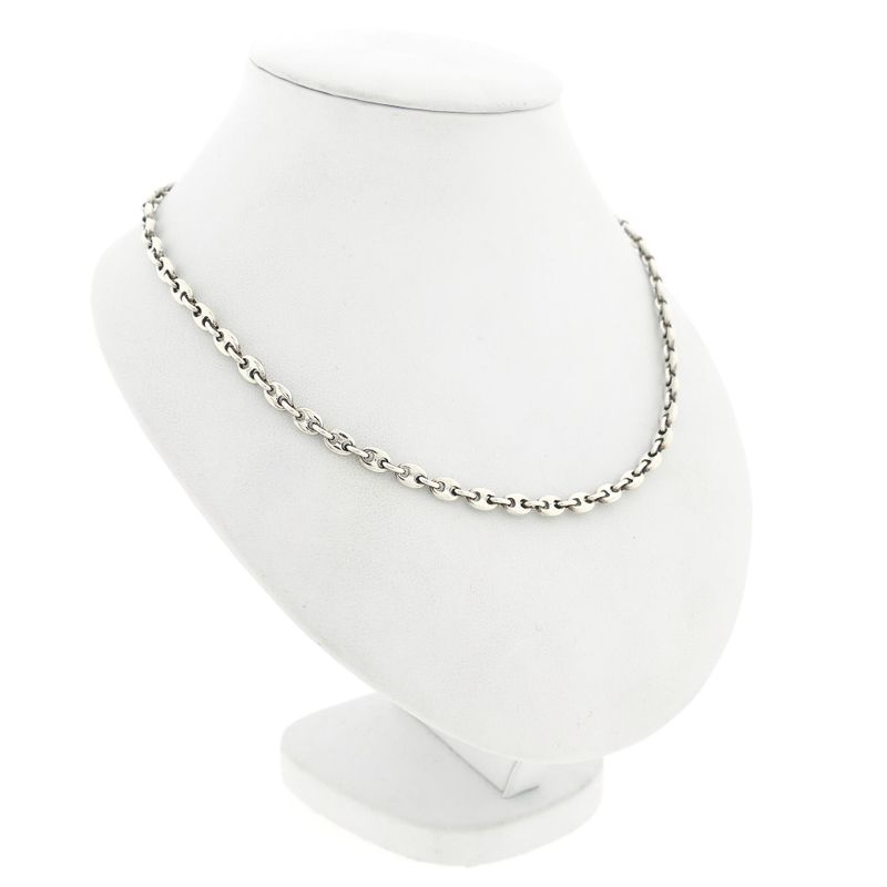 Image 3 of Silver Marine Link Necklace