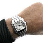 Image 17 of Cartier Santos 'Medium' 4075 WSSA0029; Automatic unisex watch