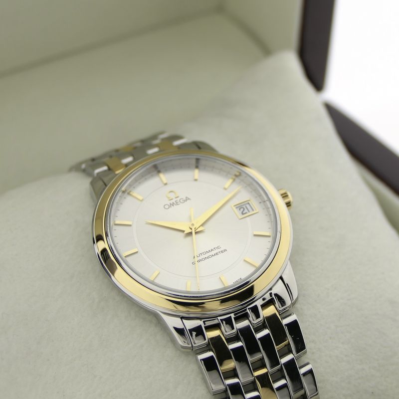 Image 18 of Omega De Ville Prestige Automatic; 18k gold/steel watch