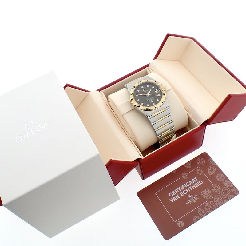 Image 2 of Omega Constellation Automatic; Watch with diamond dial