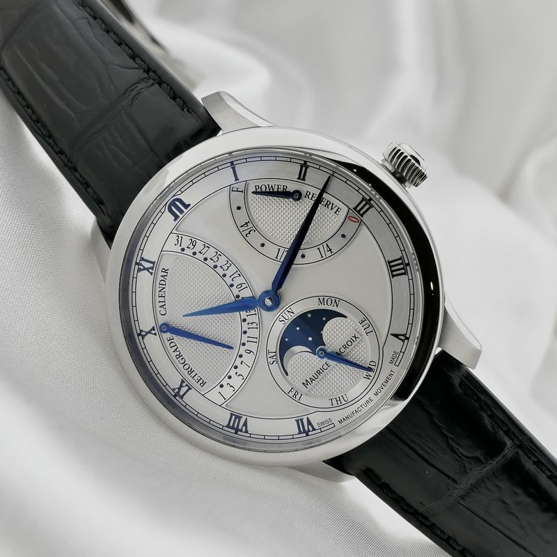 Image 17 of Maurice Lacroix Masterpiece Moon Retrograde MP6588; Automatic men's watch