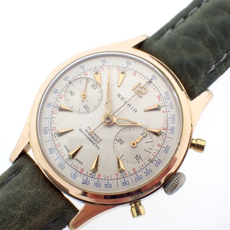 Image 8 of Belair Swiss-made Chronograph; Vintage men's watch